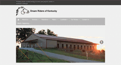 Desktop Screenshot of dreamridersofky.org